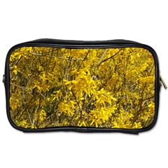 Nature, Yellow Orange Tree Photography Toiletries Bags by yoursparklingshop