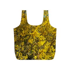 Nature, Yellow Orange Tree Photography Full Print Recycle Bags (s)  by yoursparklingshop