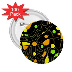 Floating 2 25  Buttons (100 Pack) 