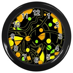 Floating Wall Clocks (black)