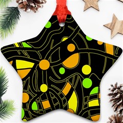 Floating Star Ornament (two Sides) 