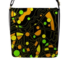 Floating Flap Messenger Bag (l)  by Valentinaart