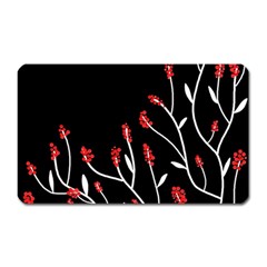 Elegant Tree 2 Magnet (rectangular) by Valentinaart