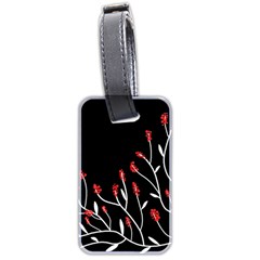 Elegant Tree 2 Luggage Tags (two Sides) by Valentinaart