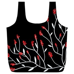 Elegant Tree 2 Full Print Recycle Bags (l)  by Valentinaart