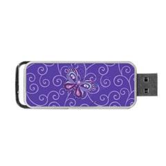 Butterfly Portable Usb Flash (two Sides)