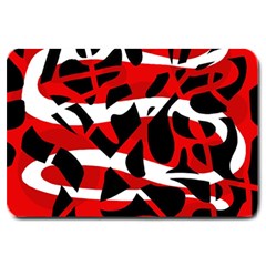 Red Chaos Large Doormat 