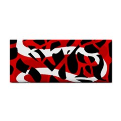 Red Chaos Hand Towel