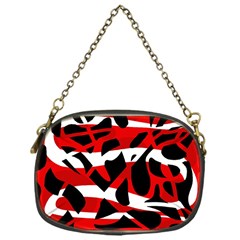 Red Chaos Chain Purses (one Side) 