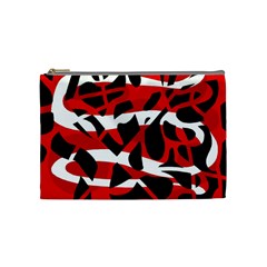 Red Chaos Cosmetic Bag (medium) 