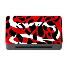 Red Chaos Memory Card Reader With Cf by Valentinaart