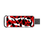 Red chaos Portable USB Flash (One Side) Front