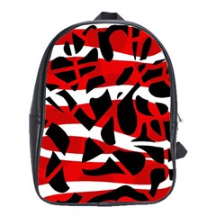 Red Chaos School Bags (xl) 