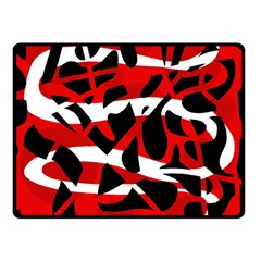 Red Chaos Double Sided Fleece Blanket (small) 