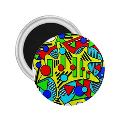 Colorful Chaos 2 25  Magnets