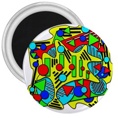 Colorful Chaos 3  Magnets