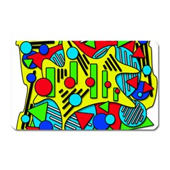 Colorful Chaos Magnet (rectangular)