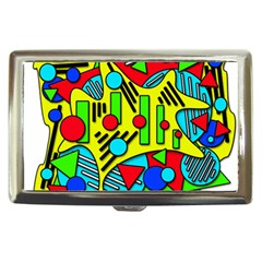 Colorful Chaos Cigarette Money Cases by Valentinaart