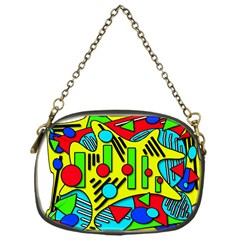 Colorful Chaos Chain Purses (one Side) 