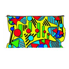 Colorful Chaos Pencil Cases by Valentinaart