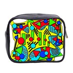 Colorful chaos Mini Toiletries Bag 2-Side Back