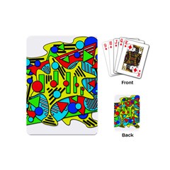 Colorful Chaos Playing Cards (mini) 