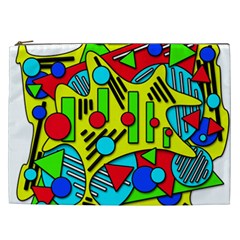 Colorful Chaos Cosmetic Bag (xxl) 