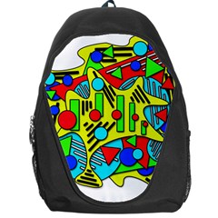 Colorful Chaos Backpack Bag