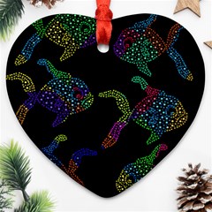 Decorative Fish Ornament (heart) 