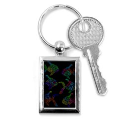 Decorative Fish Key Chains (rectangle) 