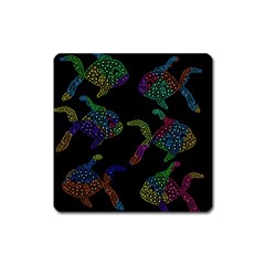 Decorative Fish Square Magnet