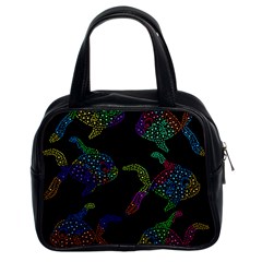 Decorative Fish Classic Handbags (2 Sides)