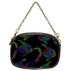 Decorative Fish Chain Purses (one Side)  by Valentinaart