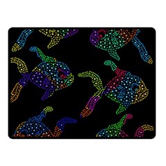 Decorative Fish Fleece Blanket (small)