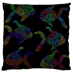 Decorative Fish Large Cushion Case (one Side)