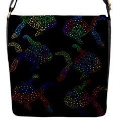 Decorative Fish Flap Messenger Bag (s)