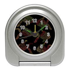 Decorative Fish Pattern Travel Alarm Clocks