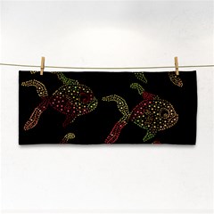 Decorative Fish Pattern Hand Towel