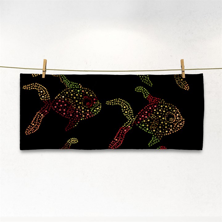 Decorative fish pattern Hand Towel