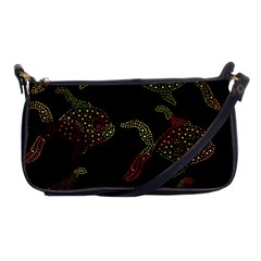 Decorative Fish Pattern Shoulder Clutch Bags