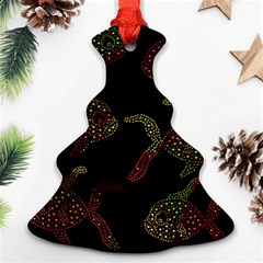 Decorative Fish Pattern Christmas Tree Ornament (2 Sides)