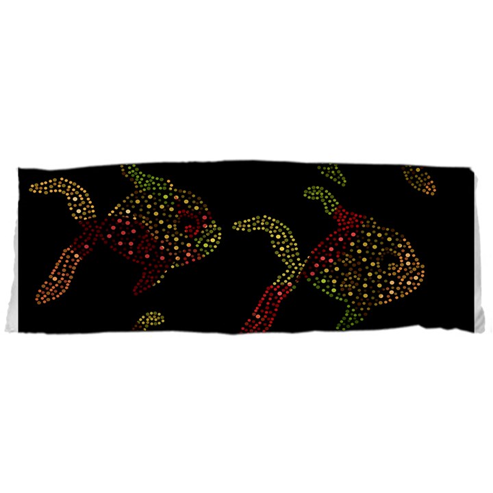 Decorative fish pattern Samsung Galaxy Tab 7  P1000 Hardshell Case 