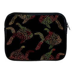 Decorative Fish Pattern Apple Ipad 2/3/4 Zipper Cases