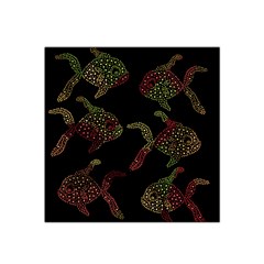 Decorative Fish Pattern Satin Bandana Scarf