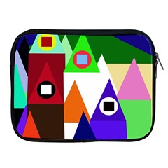 Colorful Houses  Apple Ipad 2/3/4 Zipper Cases