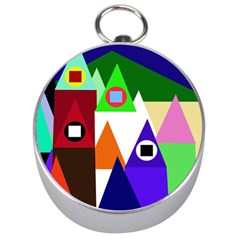 Colorful Houses  Silver Compasses