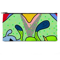 Colorful Landscape Pencil Cases