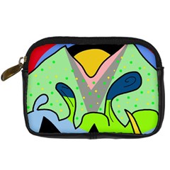 Colorful Landscape Digital Camera Cases