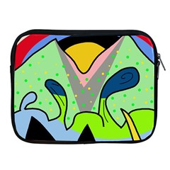 Colorful Landscape Apple Ipad 2/3/4 Zipper Cases