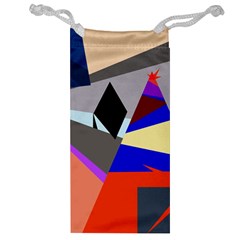 Geometrical Abstract Design Jewelry Bags